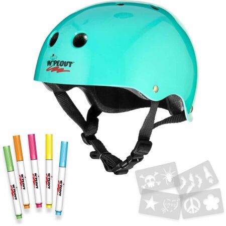 WIPEOUT TEAL 5+ - Children’s cycling helmet