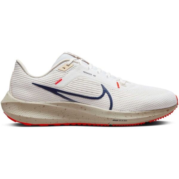 Nike AIR ZOOM PEGASUS 40 Мъжки обувки за бягане, бяло, размер 42.5