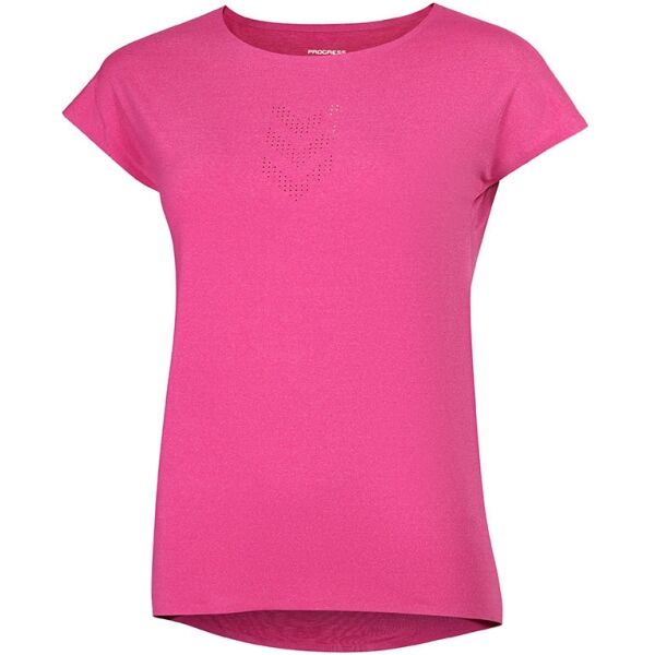 PROGRESS AIDA Női póló sportoláshoz, rózsaszín, méret M