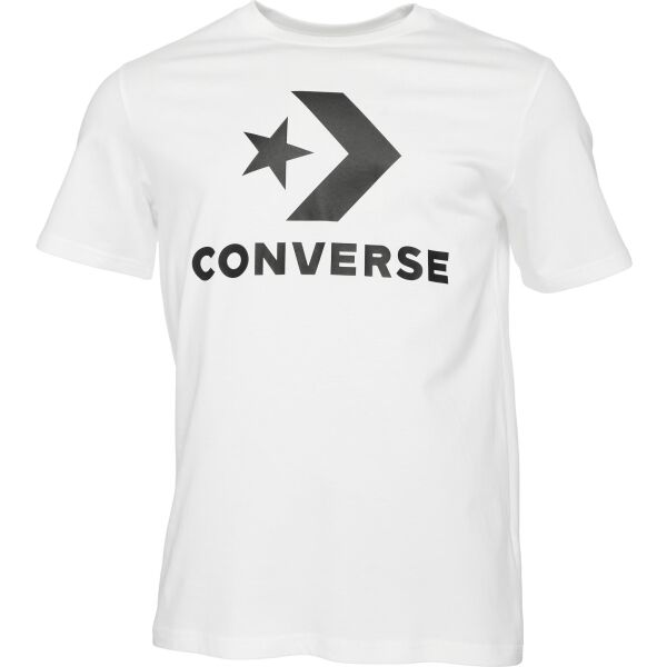 Converse STANDARD FIT CENTER FRONT LARGE LOGO STAR CHEV SS TEE Uniszex póló, fehér, méret S