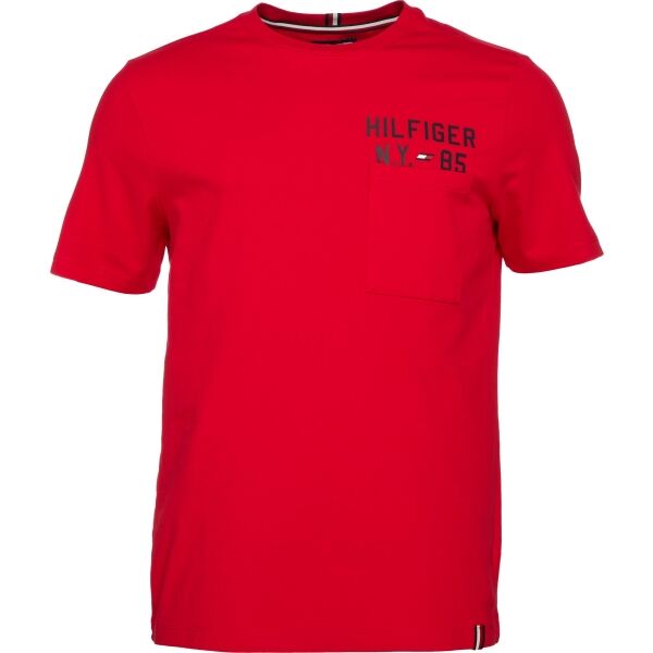 Tommy Hilfiger GRAPHIC S/S TEE Мъжка тениска, червено, размер