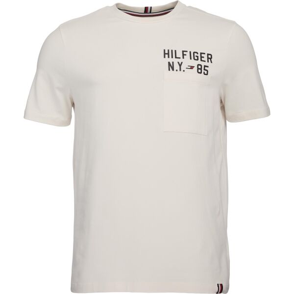 Tommy Hilfiger GRAPHIC S/S TEE Férfi póló, fehér, méret XXL