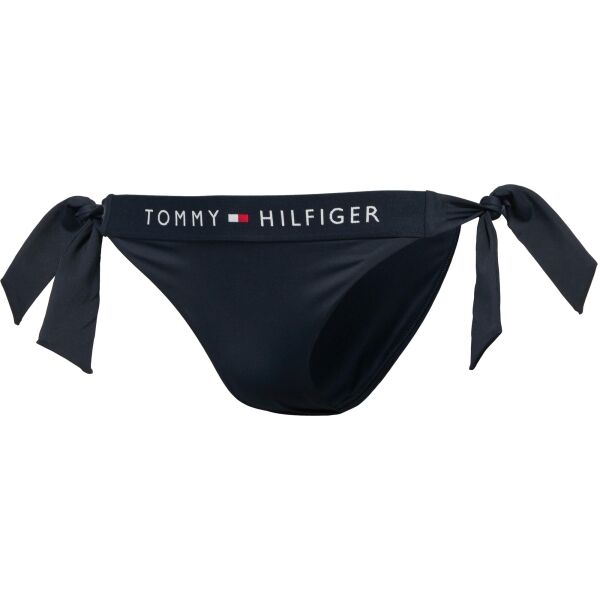 Tommy Hilfiger TH ORIGINAL-SIDE TIE CHEEKY BIKINI Bikinihöschen, Dunkelblau, Größe M