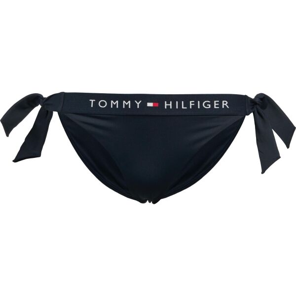 Tommy Hilfiger TH ORIGINAL-SIDE TIE CHEEKY BIKINI Долнище на дамски бански, тъмносин, размер