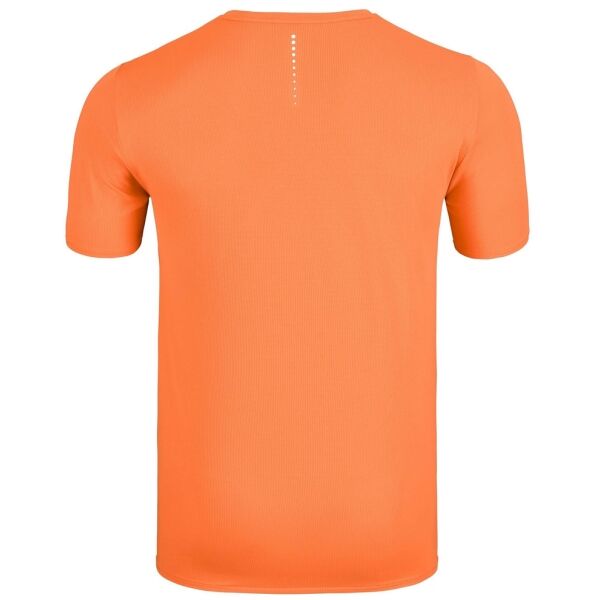 Odlo CREW NECK S/S ZEROWEIGHT CHILL-TEC Herren Laufshirt, Orange, Größe XL