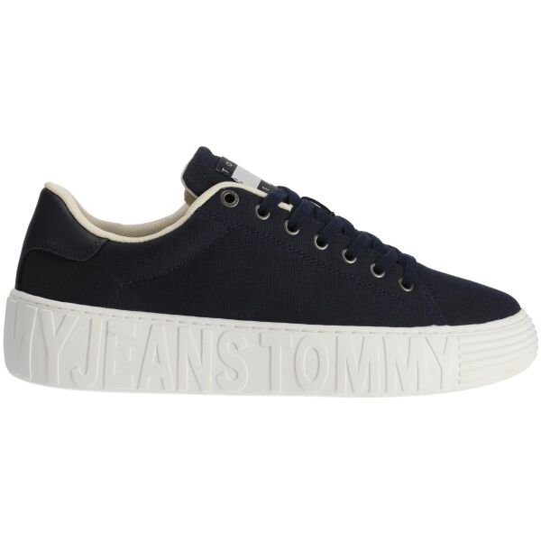 Tommy Hilfiger TOMMY JEANS CANVAS OUTSOLE Мъжки ниски маратонки, тъмносин, размер