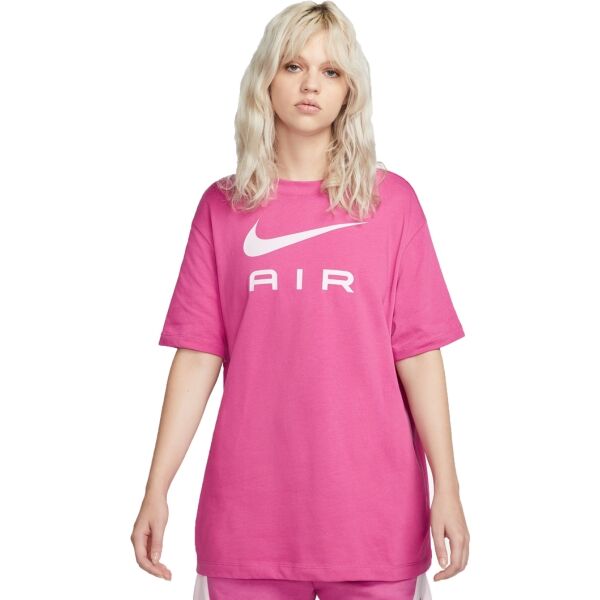 Nike NSW TEE AIR BF Női póló, rózsaszín, méret L