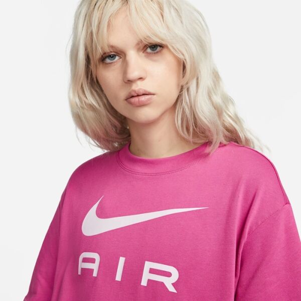 Nike NSW TEE AIR BF Damenshirt, Rosa, Größe S
