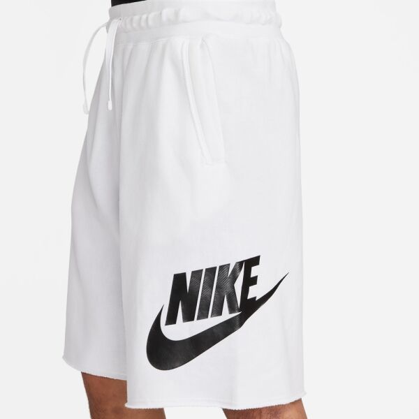 Nike CLUB ALUMNI HBR FT SHORT Мъжки шорти, бяло, Veľkosť M