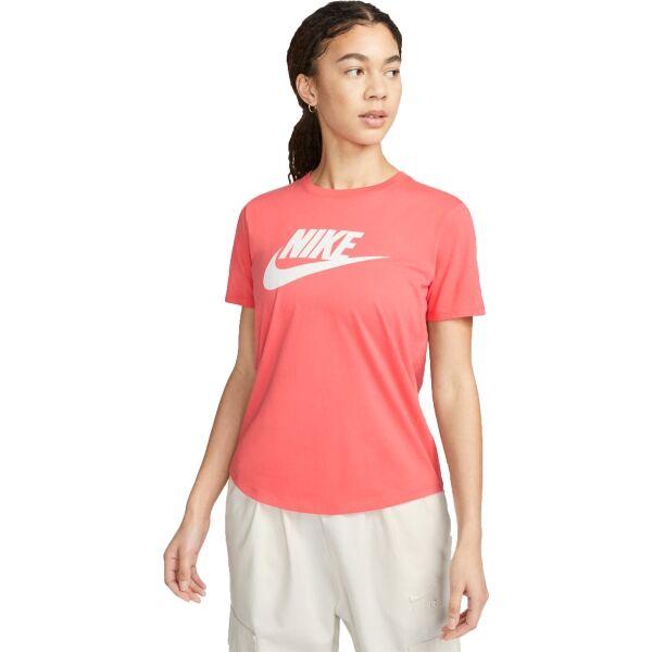 Nike NSW TEE ESSNTL ICN FTRA Női póló, lazac, méret L