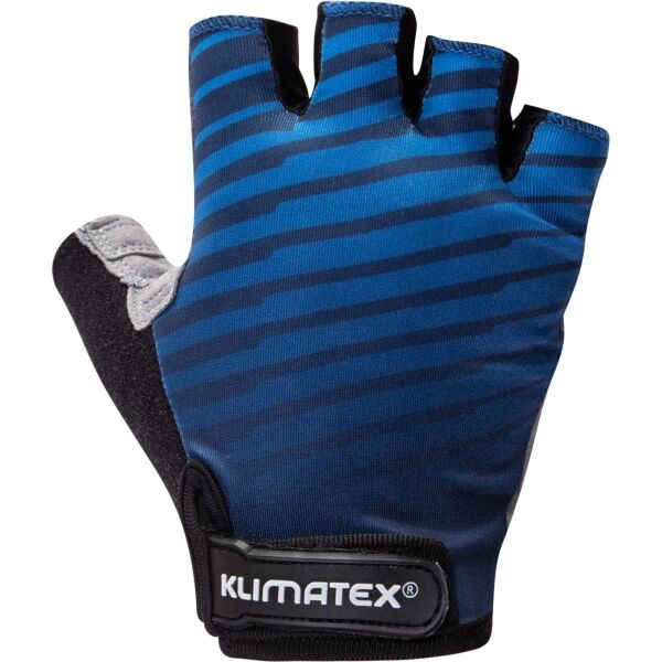 Klimatex BEO Мъжки ръкавици за колоездене, синьо, Veľkosť S