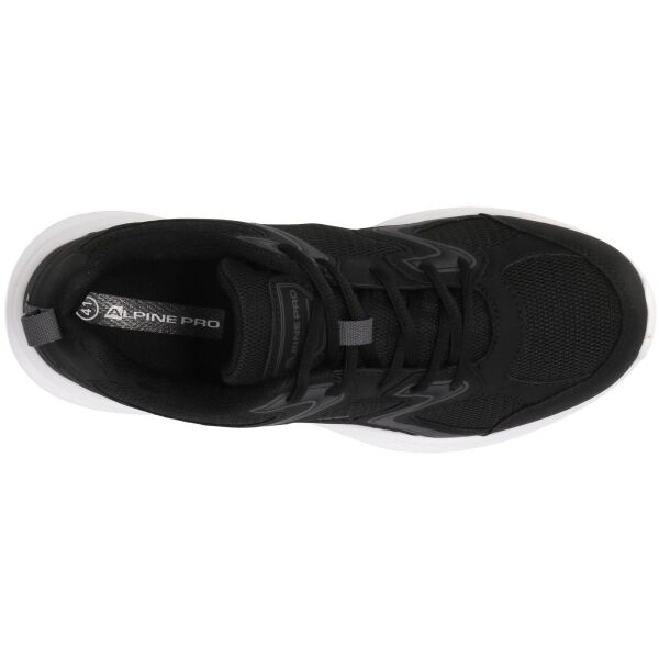 ALPINE PRO PONTIL Мъжки обувки за бягане, черно, Veľkosť 46