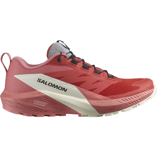 Salomon SENSE RIDE 5 W Дамски туристически обувки за бягане, червено, Veľkosť 39 1/3