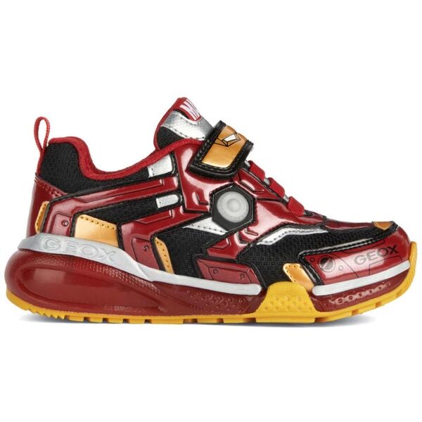 Geox J BAYONYC B. C Jungen Sneaker, Rot, Größe 28