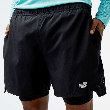 New Balance ACCELERATE PACER 5 INCH 2-IN-1 SHORT - Men’s shorts
