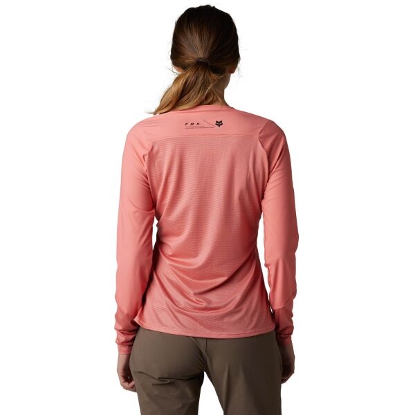 Fox FLEXAIR ASCENT LS W Дамска блуза за колоездене, розово, Veľkosť M