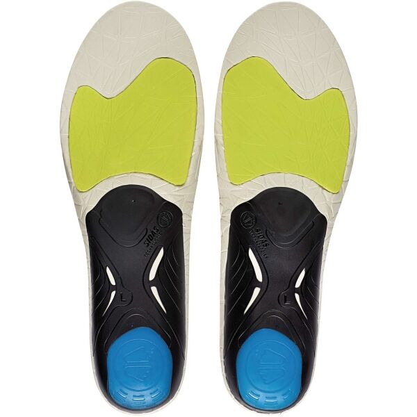 Sidas RUN 3D PROTECT Стелки за обувки, зелено, Veľkosť L