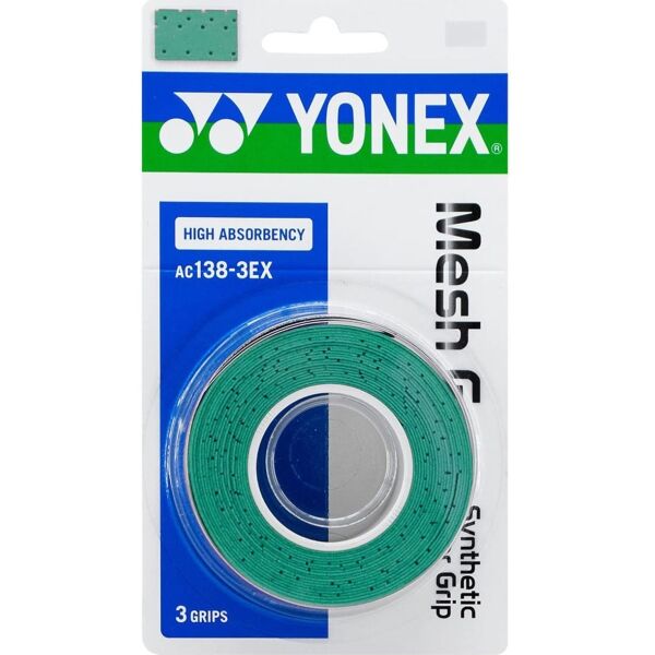 Yonex MESH GRAP Schlägertape, Grün, Größe Os