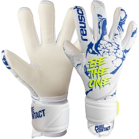 Reusch PURE CONTACT SILVER - Вратарски ръкавици за футбол