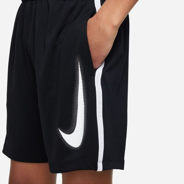 Nike DF MULTI+ SHORT HBR Шорти за момчета, черно, Veľkosť L