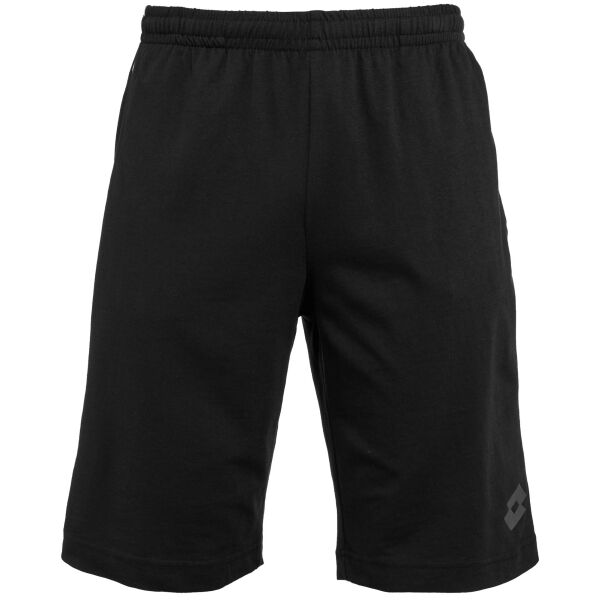 Lotto MSC BERMUDA II Мъжки къси панталони, черно, размер