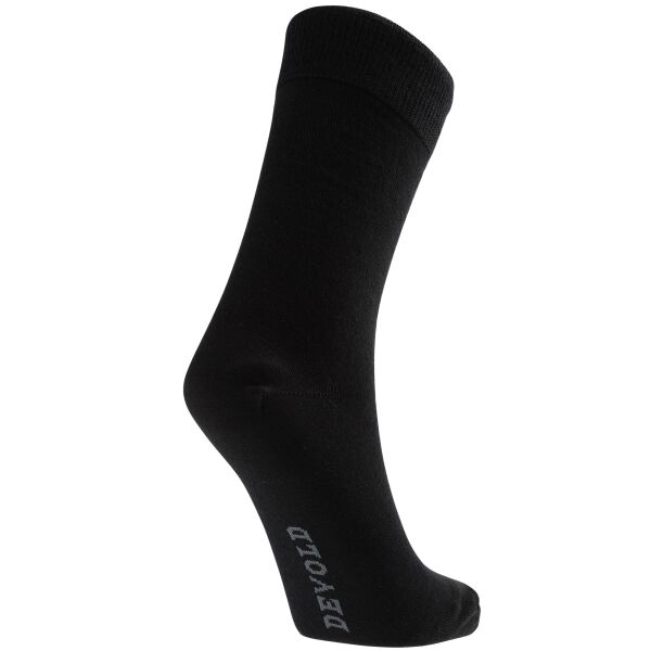 Devold DAILY MERINO LIGHT SOCK 3PK Високи вълнени чорапи, черно, Veľkosť 36-40