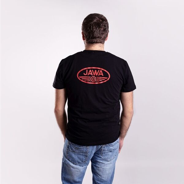 PROGRESS JAWA FAN T-SHIRT Herren-T-Shirt, Schwarz, Größe XL