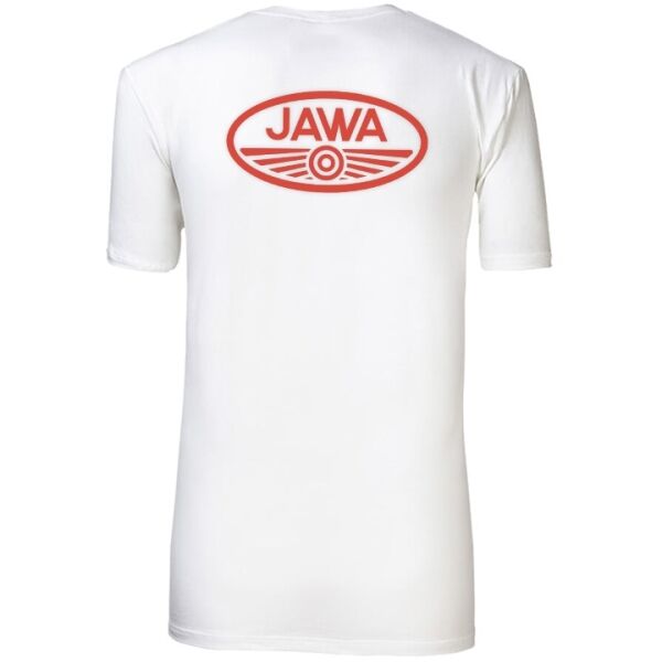 PROGRESS JAWA FAN T-SHIRT Herren-T-Shirt, Weiß, Größe XL