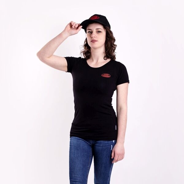 PROGRESS JAWA FAN T-SHIRT Damenshirt, Schwarz, Größe XL