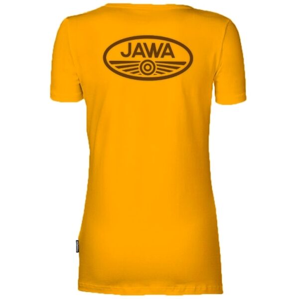 PROGRESS JAWA FAN T-SHIRT Damenshirt, Gelb, Größe M