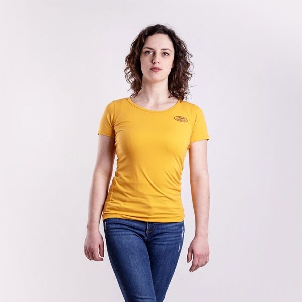 PROGRESS JAWA FAN T-SHIRT Damenshirt, Gelb, Größe M