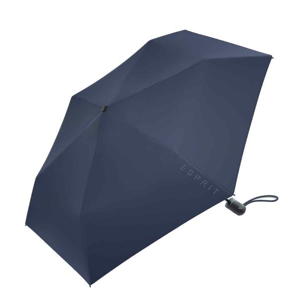 ESPRIT EASYMATIC SLIMLINE Regenschirm, Dunkelblau, Größe Os
