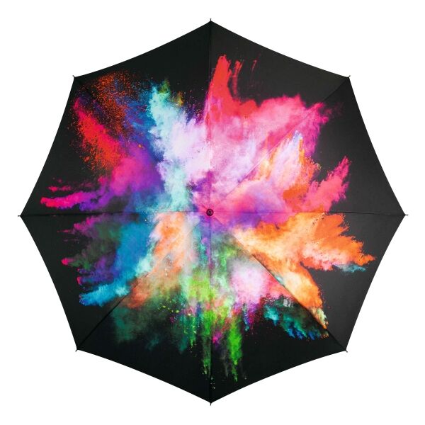 HAPPY RAIN EXPLOSION Langer Regenschirm, Farbmix, Größe Os