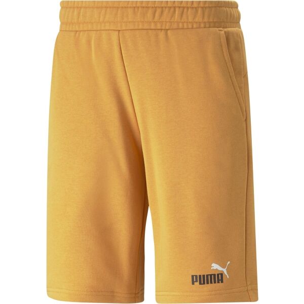 Puma ESS + 2 COL SHORTS 10 Férfi rövidnadrág, sárga, méret S