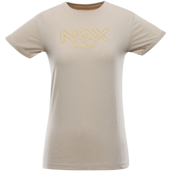 NAX JULEPA Női póló, bézs, méret XS
