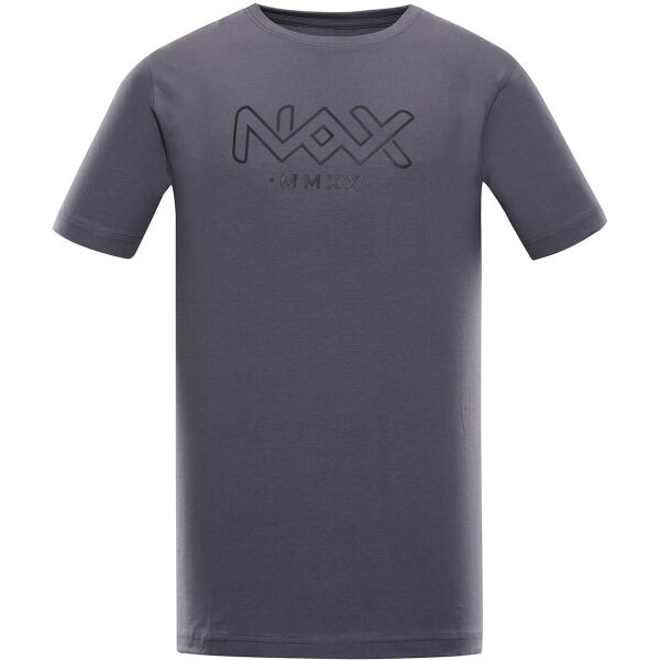 NAX LETAD Мъжка тениска, тъмносиво, размер