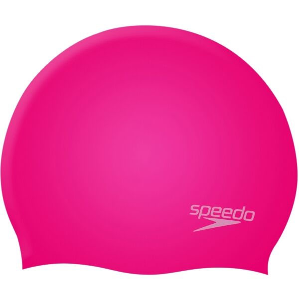 Speedo MOULDED SILC CAP JU Junior úszósapka, rózsaszín, méret os