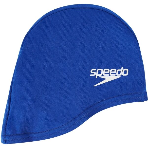 Speedo POLY CAP JU Юношеска шапка за плуване, синьо, Veľkosť Os