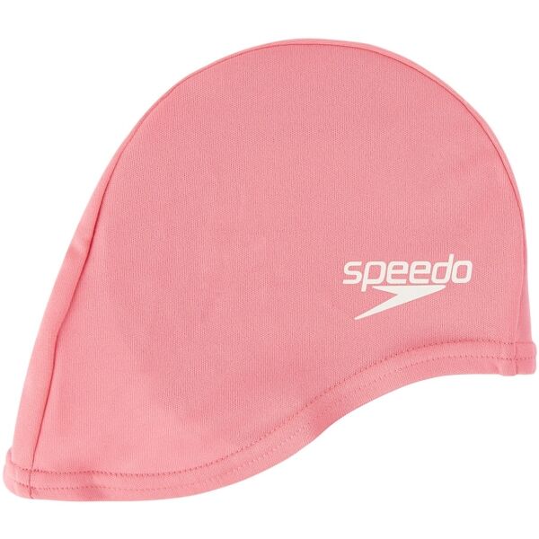 Speedo POLY CAP JU Юношеска шапка за плуване, розово, Veľkosť Os