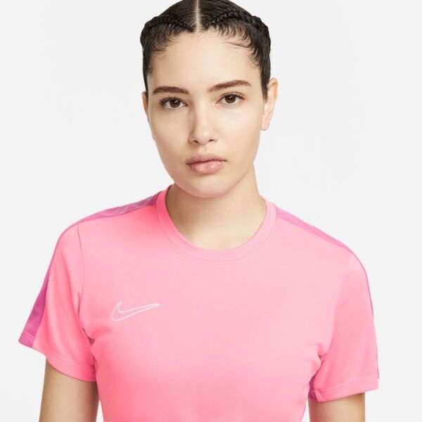 Nike DF ACD23 TOP SS BRANDED Damen Sportshirt, Rosa, Größe L