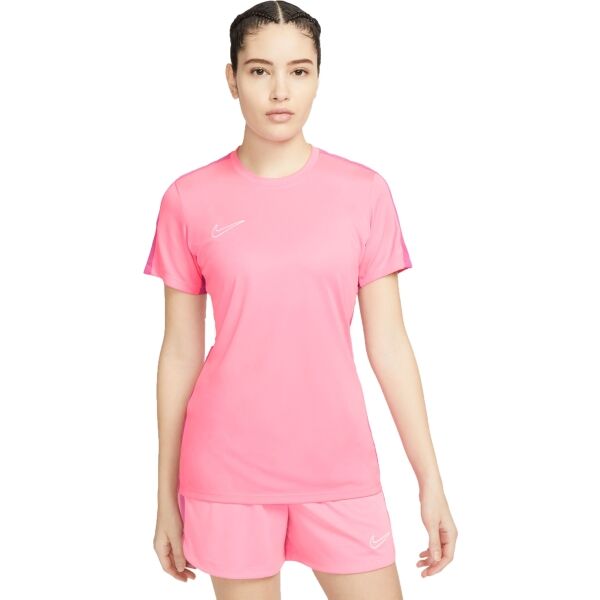 Nike DF ACD23 TOP SS BRANDED Női póló edzéshez, rózsaszín, méret L