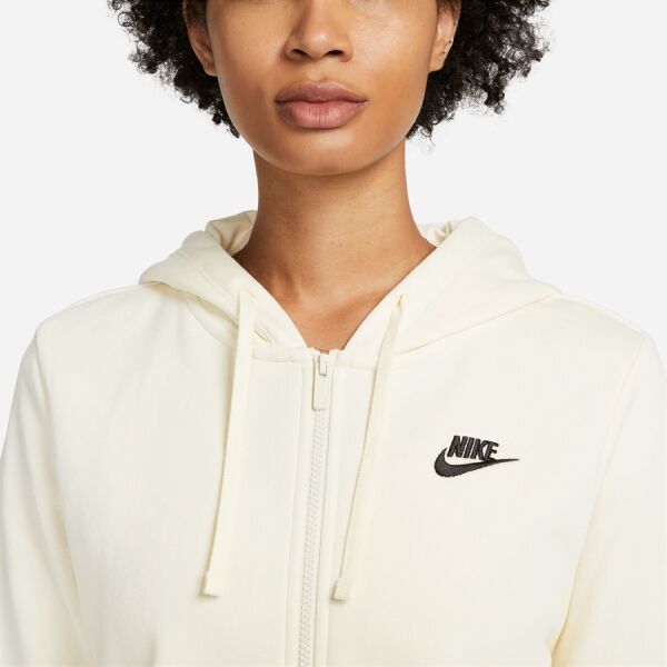 Nike NSW CLUB FLC FZ HOODIE STD Damen Sweatshirt, Gelb, Größe XS