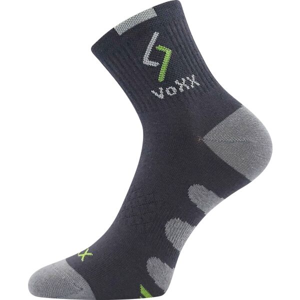 Voxx S-TRONIK 3P Чорапи за момчета, тъмносиво, Veľkosť 30-34