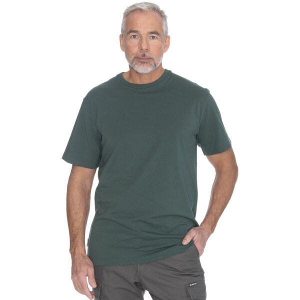 BUSHMAN ORIGIN Férfi póló, sötétzöld, méret M
