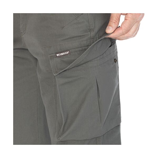 BUSHMAN LINCOLN II Мъжки панталон, тъмносиво, Veľkosť 50