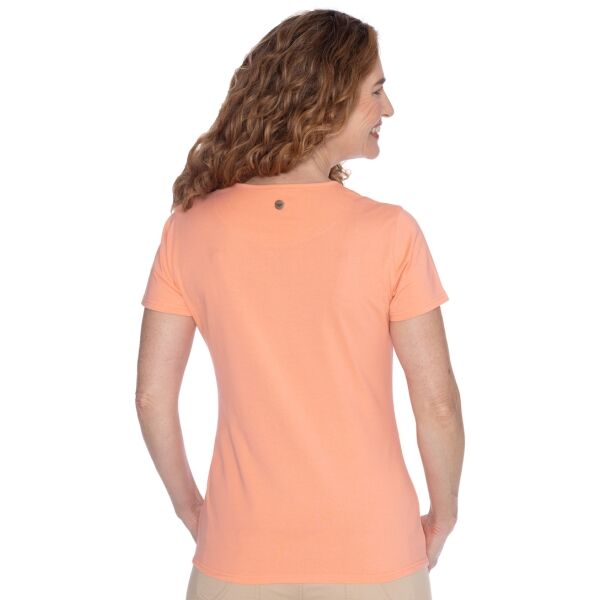 BUSHMAN MICHELLE Дамска тениска, цвят сьомга, Veľkosť L