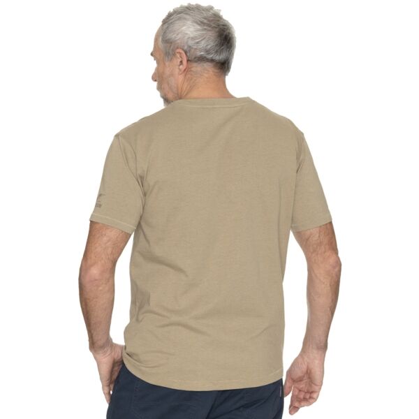 BUSHMAN AGAR Мъжка тениска, бежово, Veľkosť XXXL