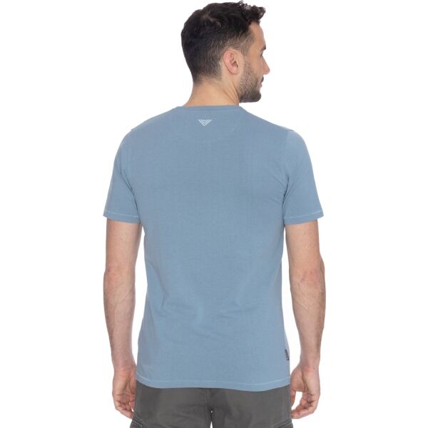 BUSHMAN GWINN Herrenshirt, Hellblau, Größe XL