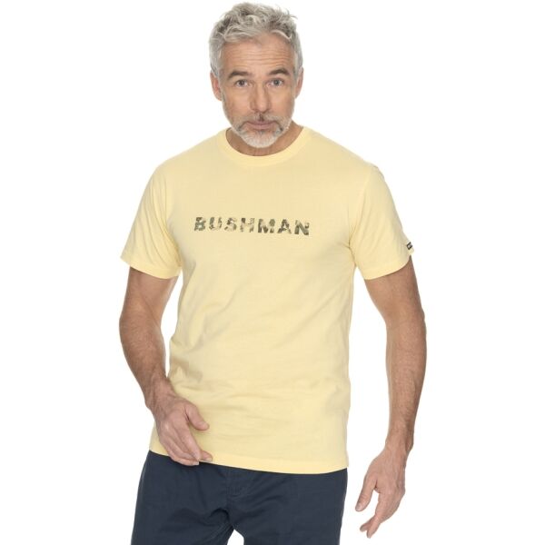 BUSHMAN BRAZIL Herrenshirt, Gelb, Größe XL