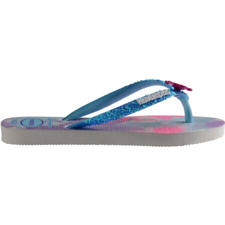 HAVAIANAS KIDS SLIM GLITTER TRENDY - Dívčí žabky